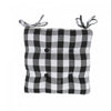 Chair Pad 18\" x 18\" White Buffalo-Set of 2 Chair pad