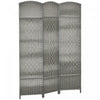 HOMCOM 6 Ft Folding Room Divider, Privacy Screen for Home Office Bedroom