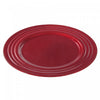 Charger Plate Orbit Red 13\" - Set of 6 Dinnerware