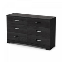 Step One 6-drawer Dresser - Gray Oak