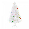 Homcom 6ft Artificial Christmas Tree With Ornament And 930 Branch Tips
