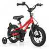 Costway 12" Kids Bike For 3-4 Years Old Boys & Girls With Adjustable Seat Handbrake Reflectors Red
