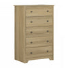 Vito 5-Dawer Chest - Natural Ash