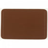 Plastic Placemat Chocolate - Set of 12