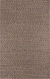 Linden Contemporary 6'7\" x 9'6\" Area Rug in Brown Indoor Area Rug