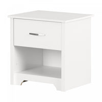 Fusion 1-Drawer Nightstand - Pure White