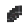 French Border Napkin Set of 4 Black