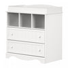 Savannah Narrow Changing Table - Pure White
