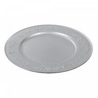 Charger Plate Ivy Silver Dinnerware