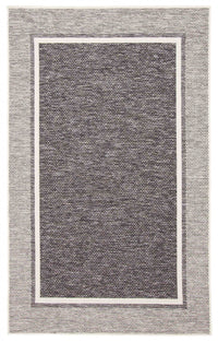 Brooks Charcoal Area Rug - 5'0