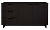 Granville Modern 55\" Sideboard in Black Buffet