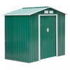 Outsunny 7' X 4.3' X 6.1' Garden Storage Shed Outdoor Patio Yard Metal Tool Storage House W/ Steel F