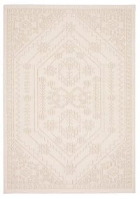 Taika Beige Area Rug - 5'0