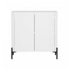 Abbey Modern 32\" Accent Cabinet in White