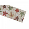 Tapestry Table Runner Square End Leaves