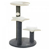 Pawhut 30\" Cat Tree Kitty Activity Center Climbing Toy Rest Pet Furniture With Sisal Scratching Post