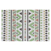 Vinyl Placemat Bohemian Green - Set of 12