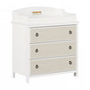 Cotton Candy Changing Table - White Beige