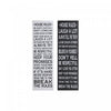 Canvas Wall Art House Rules Assorted - Set of 2 Wall Decor