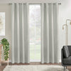 Gette White Grommet Curtain Panel - 52\" X 95\"
