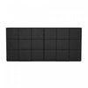 Clive Mid-Century Modern 72\" Dresser in Black (6-Drawer)
