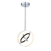 Trilogy Collection 13\" Integrated LED Pendant - Polished Nickel