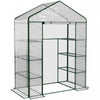 Outsunny 56\" X 29\" X 77\" Portable Walk-in Greenhouse Garden Flower Plant Growing Warm House W/ 4 Tie