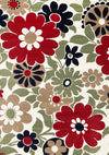 Florence Botanical Indoor Area Rug - 4'7\" x 6'7\"