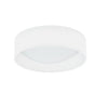 Dainolite Cfled Flush Mount 11\" Ivory Shade Lamp