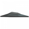 Outsunny 13.1' X 9.8' Gazebo Replacement Canopy 2 Tier Top Uv Cover Pavilion Garden Patio Outdoor, G