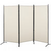 Homcom Double Hinged Room Divider, 3 Panel Privacy Screen