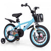 16" Kid's Bike For 4-7 With Height-adjustable Handlebar & Saddle Handbrake Blue