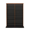 Double Width Wall Storage - Cherry Black