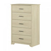 Fusion 5-drawer Chest - Bleached Oak