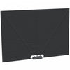 Outsunny 93\" X 63\" Folding Side Awning For Patio, Poolside, Dark Grey