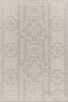 Nyra Transitional 6'6\" x 9'0\" Area Rug in Grey Indoor Area Rug