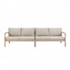 Teagon Natural Beige Outdoor Patio Loveseat - Set of 2