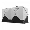 Outsunny 8-person Insulated Ice Fishing Tent, Pop-up, For -22℉, Grey