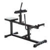 Soozier Adjustable Seated Calf Raise Machine Steel Leg Press Machine Black