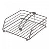 Black Metal Weighted Napkin Holder