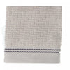 Luxury Stitch Wash Cloth 12 x 12 Taupe - Set of 6 Towels