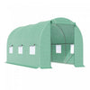 Outsunny 15' X 6.2' X 6.6' Walk-in Tunnel Greenhouse Garden Plant Seed Growing Warm House Outdoor Ho