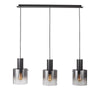 Henley 3-Light Satin Black Pendant