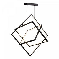 Graymar Black Integrated LED Chandelier