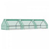 Outsunny 158\" X 39\" X 32\" Plant Greenhouse Portable Garden Seed Flower Tunnel Growing Tent 3 Large Z