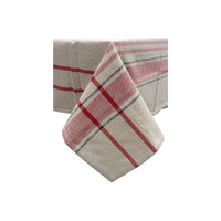 French Border Tablecloth 52 x 72 Taupe