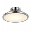 Lucida Nickel Integrated LED Flush Mount