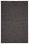 Elion Contemporary Charcoal Washable Rug 9'0\" x 12'0\" Indoor Area Rug