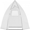 Outsunny 63\" X 54\" X 71\" Greenhouse Portable Hot House For Plants With Zipper Door And Mesh Window F