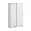 Elite 4-shelf Accent Cabinet - White